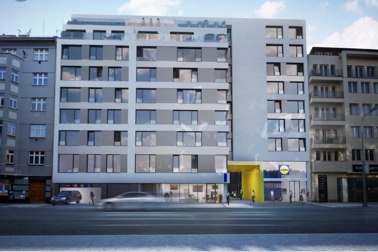 Free Parking In Garage Karolina Plazza, New Cosy Studio With All You Need Praha Eksteriør bilde